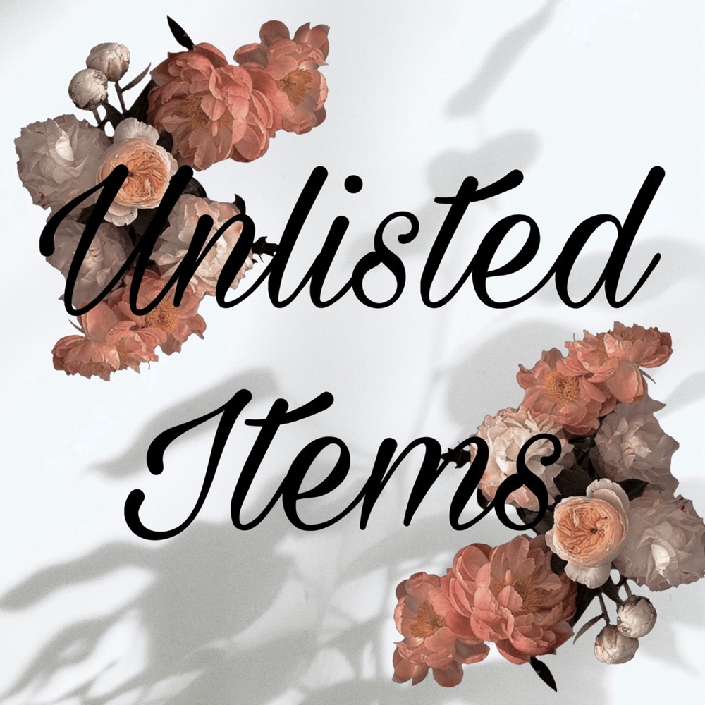 ✨🥰 Unlisted Items 😍❤️
